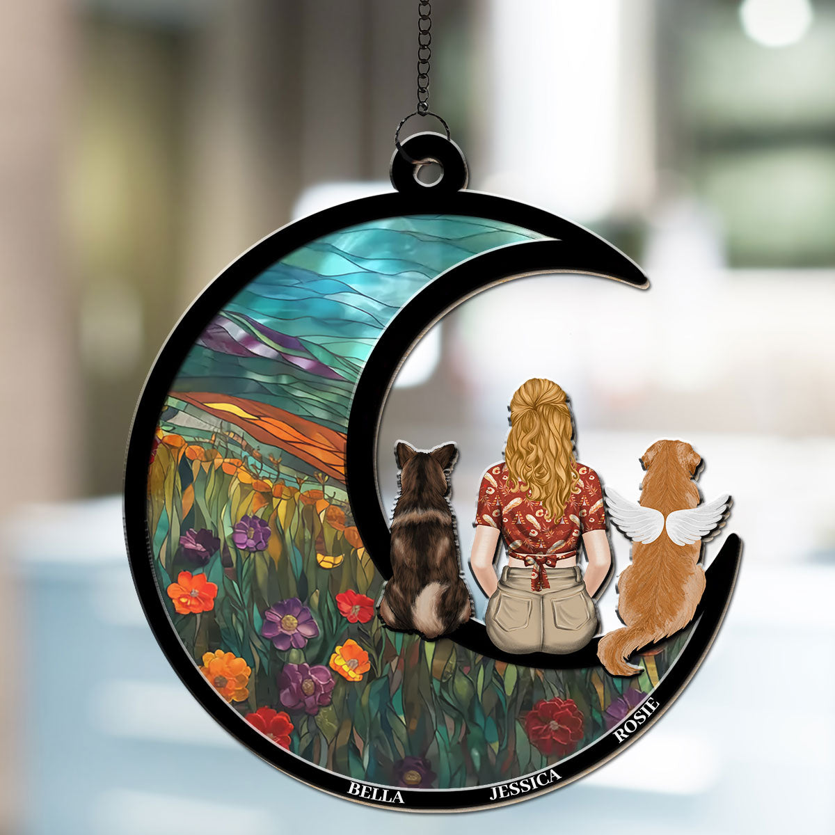 Personalized 'Until I See You Again' Custom Suncatcher - Ideal Decor & Gift