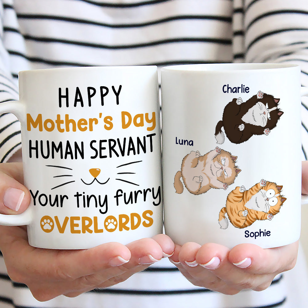 Personalized Custom Coffee Mug - Ideal Gifts for Your Tiny Furry Overlords Lovers