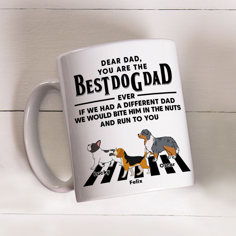 Personalized Custom 'Dogs Run To You' Coffee Mug - Ideal Gift for Pet Lovers
