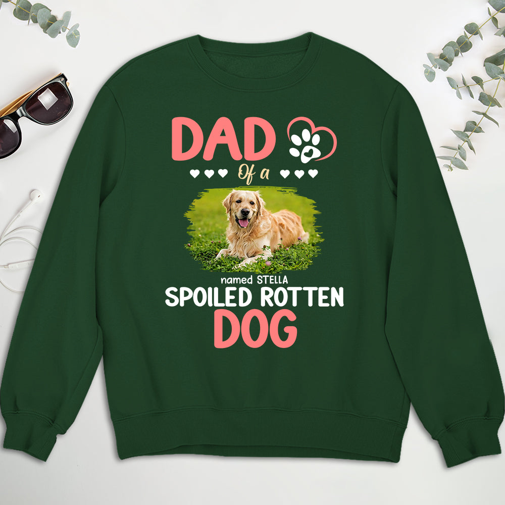 Customizable Personalized Sweatshirt for Spoiled Dog Owners