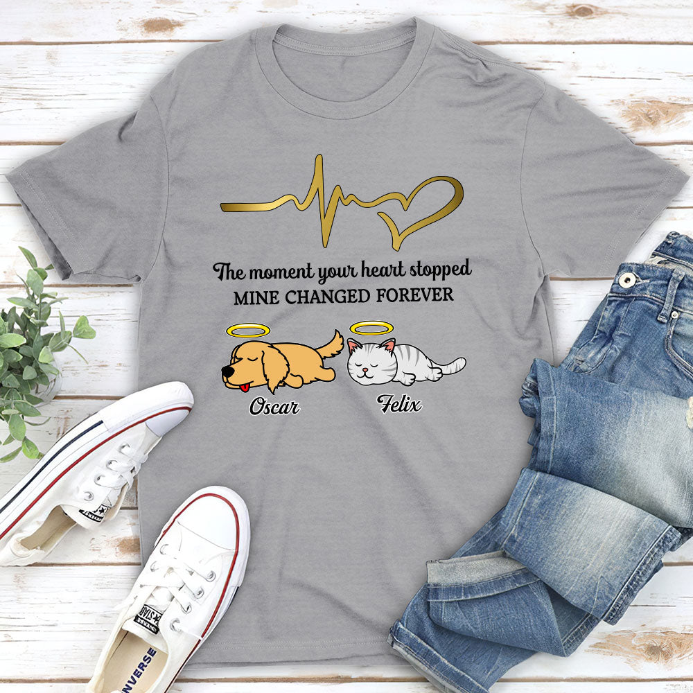 Personalized Unisex Memorial T-shirt - Capture The Precious Moment
