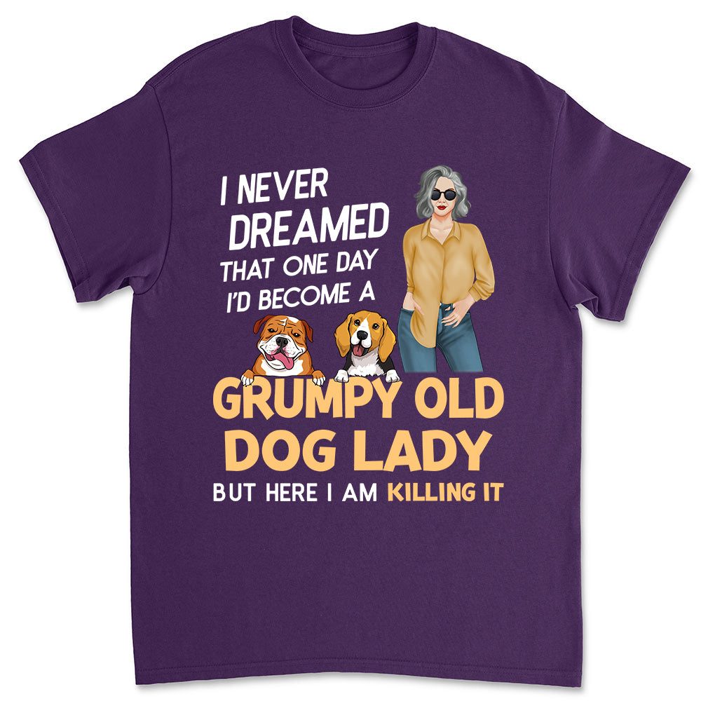 Personalized Unisex Dog Lady T-shirt - Ideal Gift for Pet Lovers