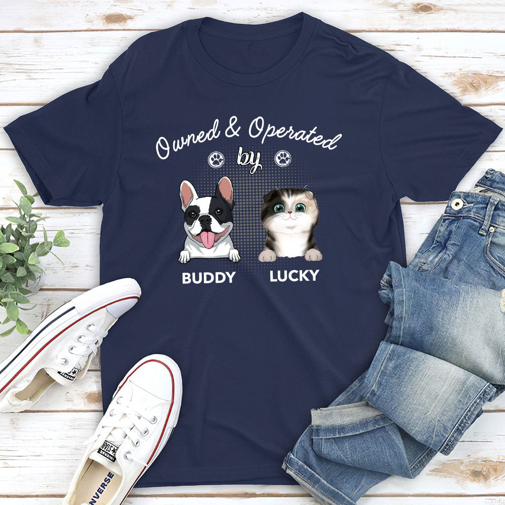 Pet Lover's Personalized Custom Unisex T-shirt