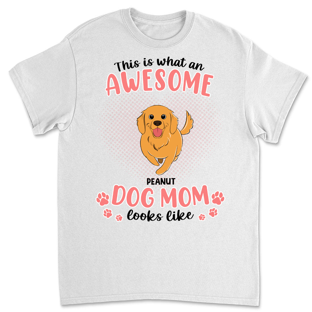 Personalized Unisex Dog Mom Version 2 T-shirt - Ideal Gift for Pet Lovers