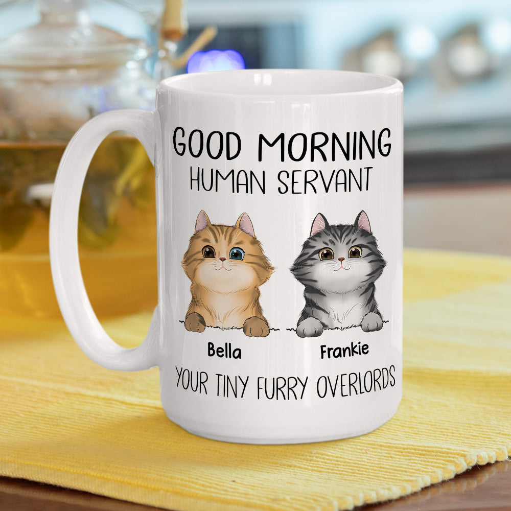 Good Morning! Personalized Custom Ceramic Coffee Mug for a Vigorous Start