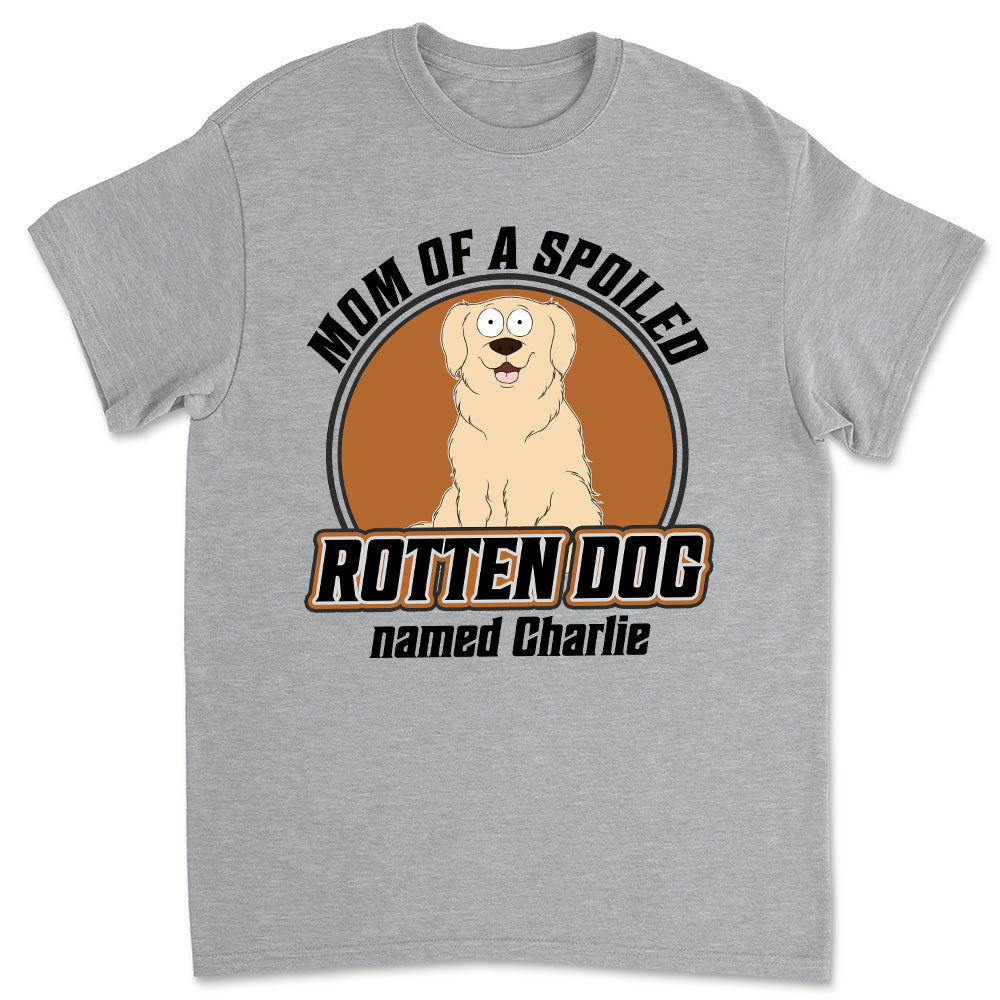 Personalized Unisex Pet Lover T-shirt - Spoil Your Dog with Mom and Dad Style