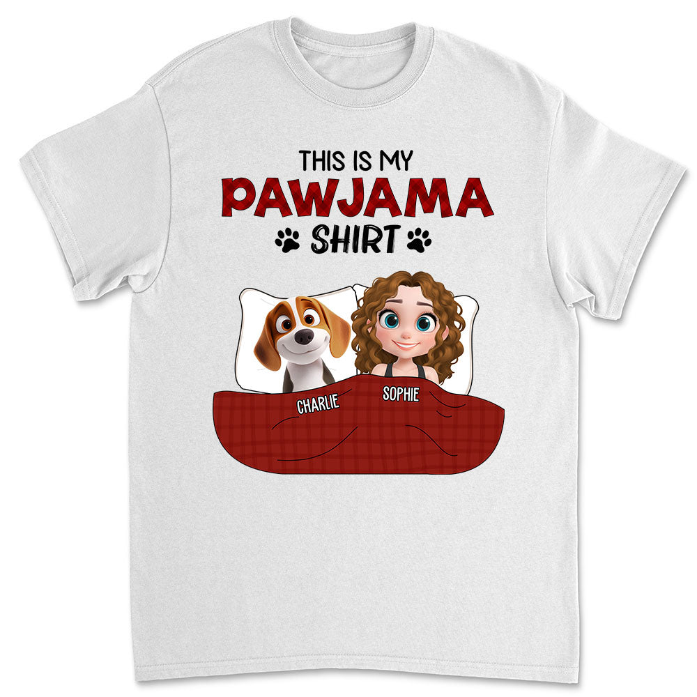 New Style Pawjama Personalized Custom Unisex T-Shirt - Ideal for Pet Lovers