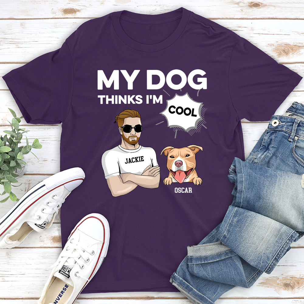 Cool Dog Personalized Unisex Custom T-shirt - Ideal Gift for Pet Lovers
