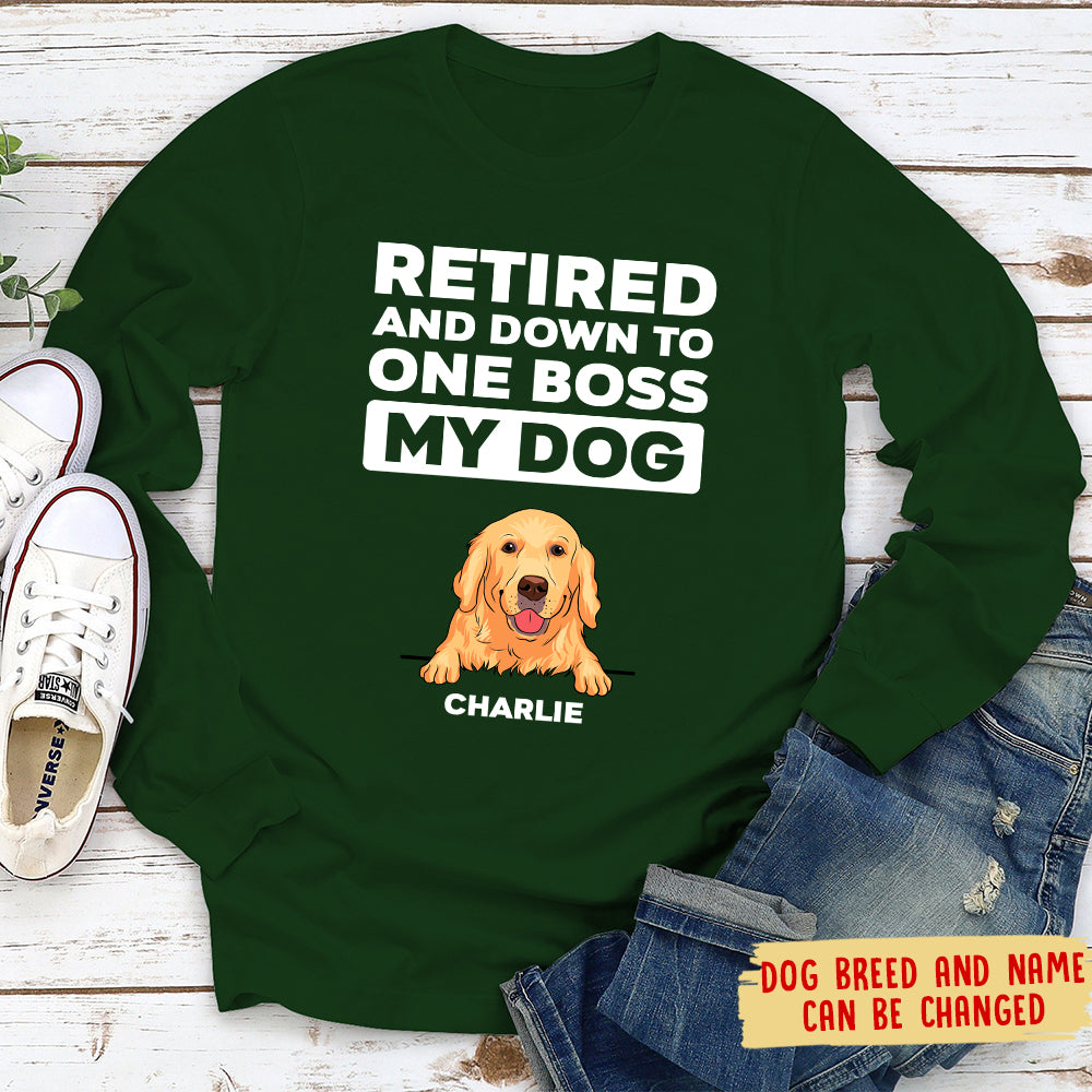 Exclusive Personalized Custom Long Sleeve T - shirt for Pet Lovers