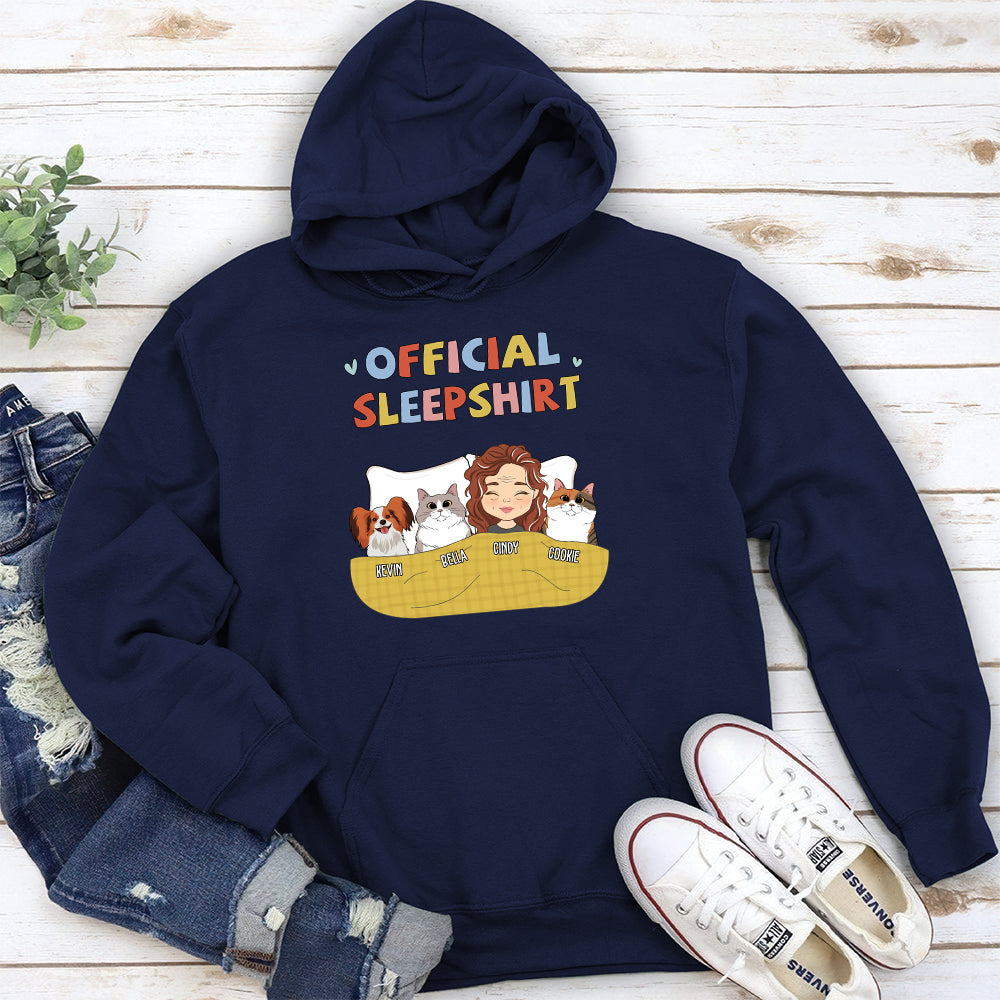 Personalized Happy Sleepshirt - Custom Hoodie for Pet Lovers