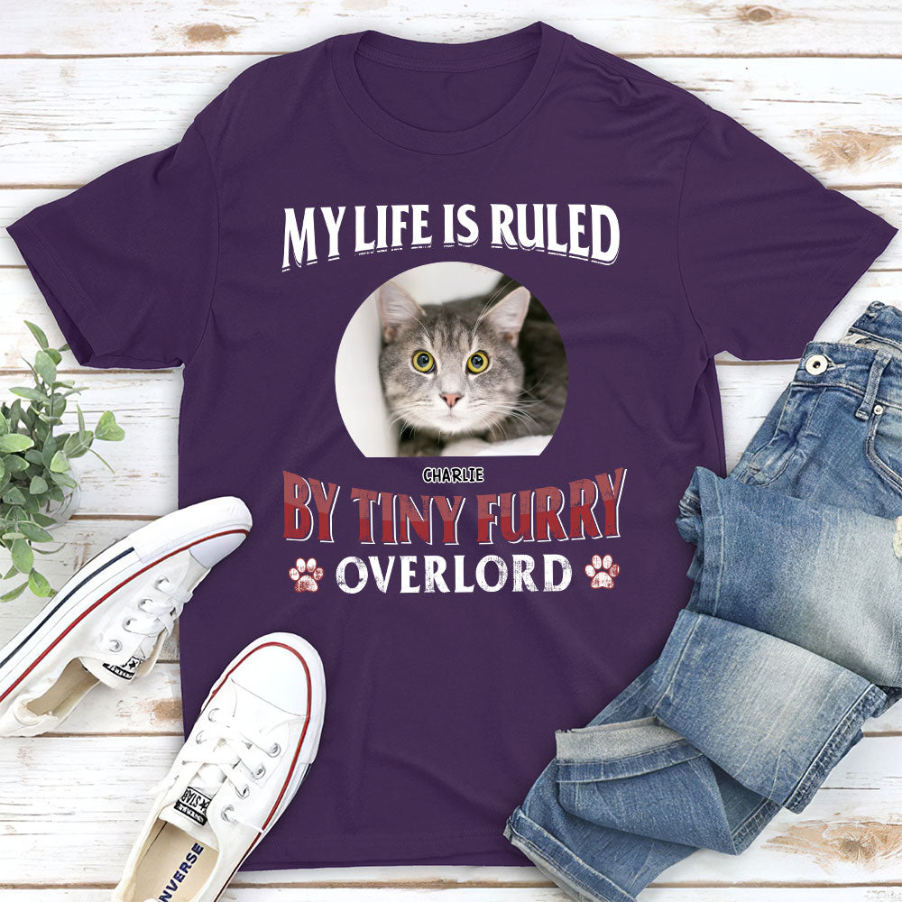 Personalized Unisex Tiny Furry Overlords T - shirt for Pet Lovers