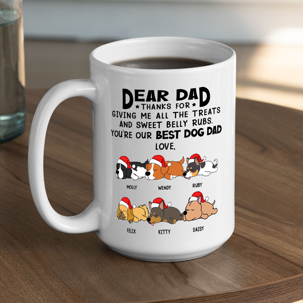 All The Treats - Customizable Personalized Coffee Mug for Pet Lovers