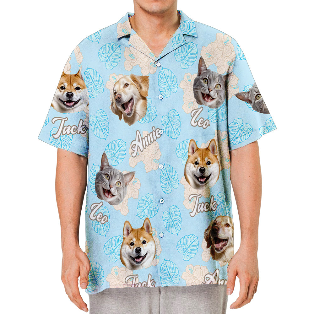 The Pet Dad - Exclusive Personalized Custom Hawaiian Shirt for Pet Lovers