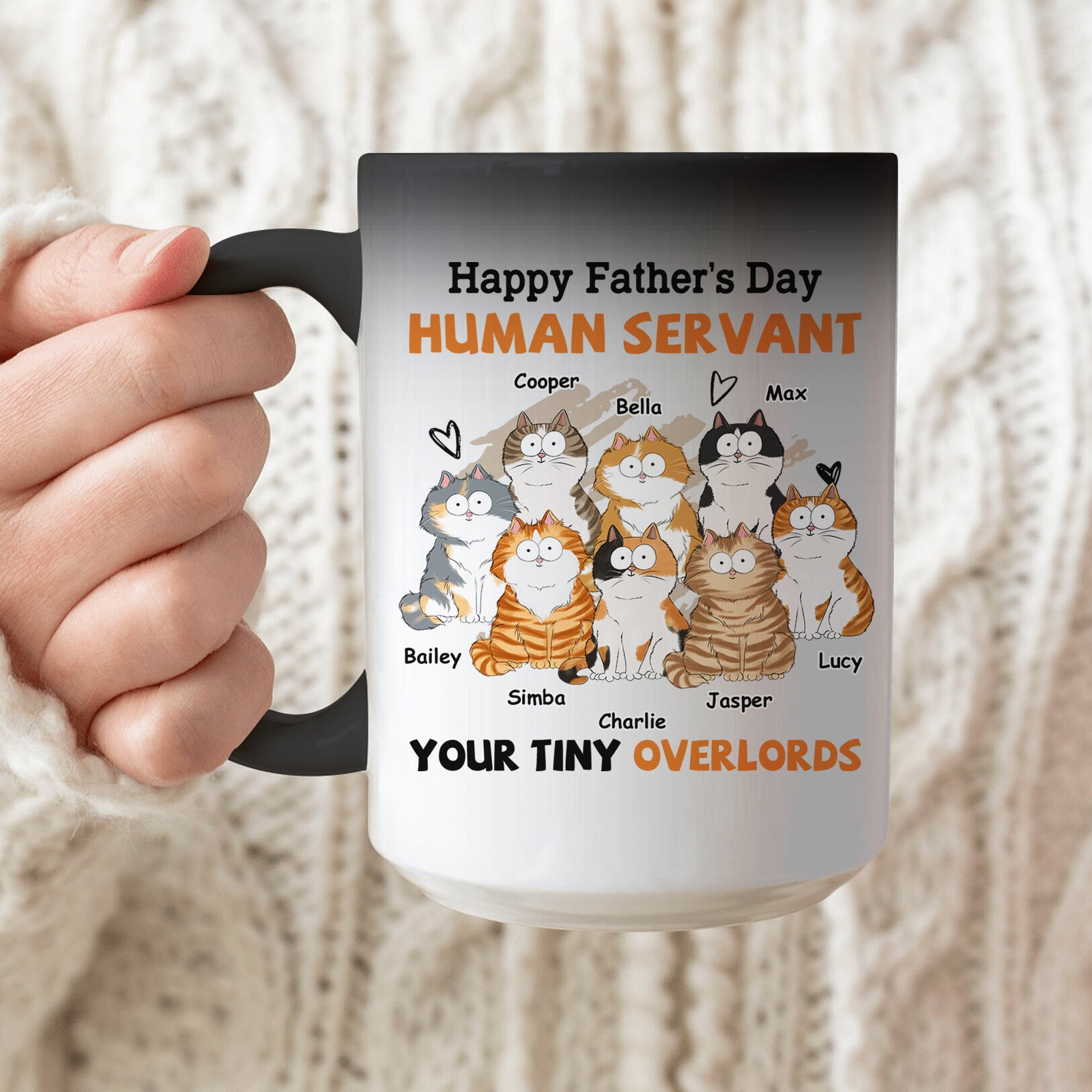 Personalized Color - Changing Mug: Ideal Gift for Pet Lovers
