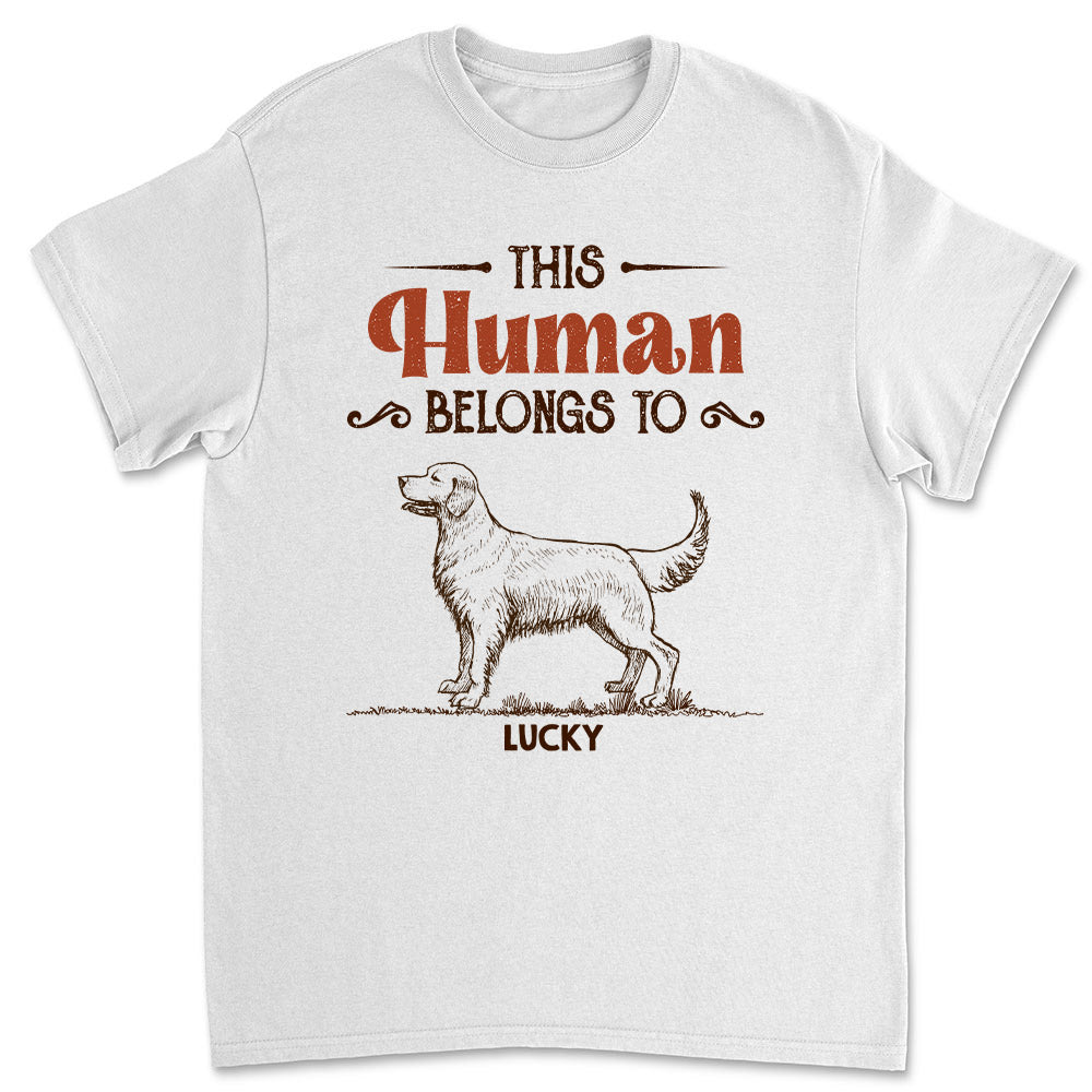 Customizable Unisex Human and Dog Personalized T-shirt - Ideal Gift for Pet Lovers