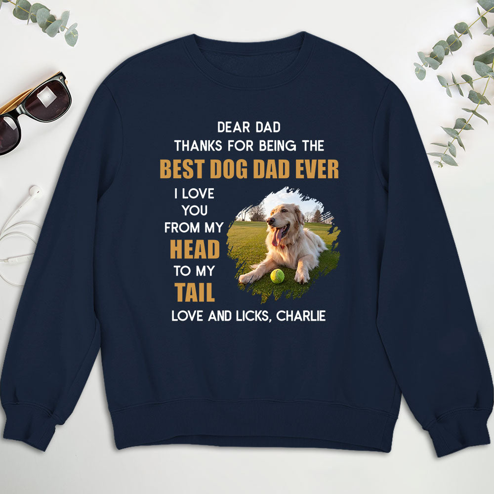 Tail - to - Head Love: Personalized Custom Sweatshirt for Pet Lovers