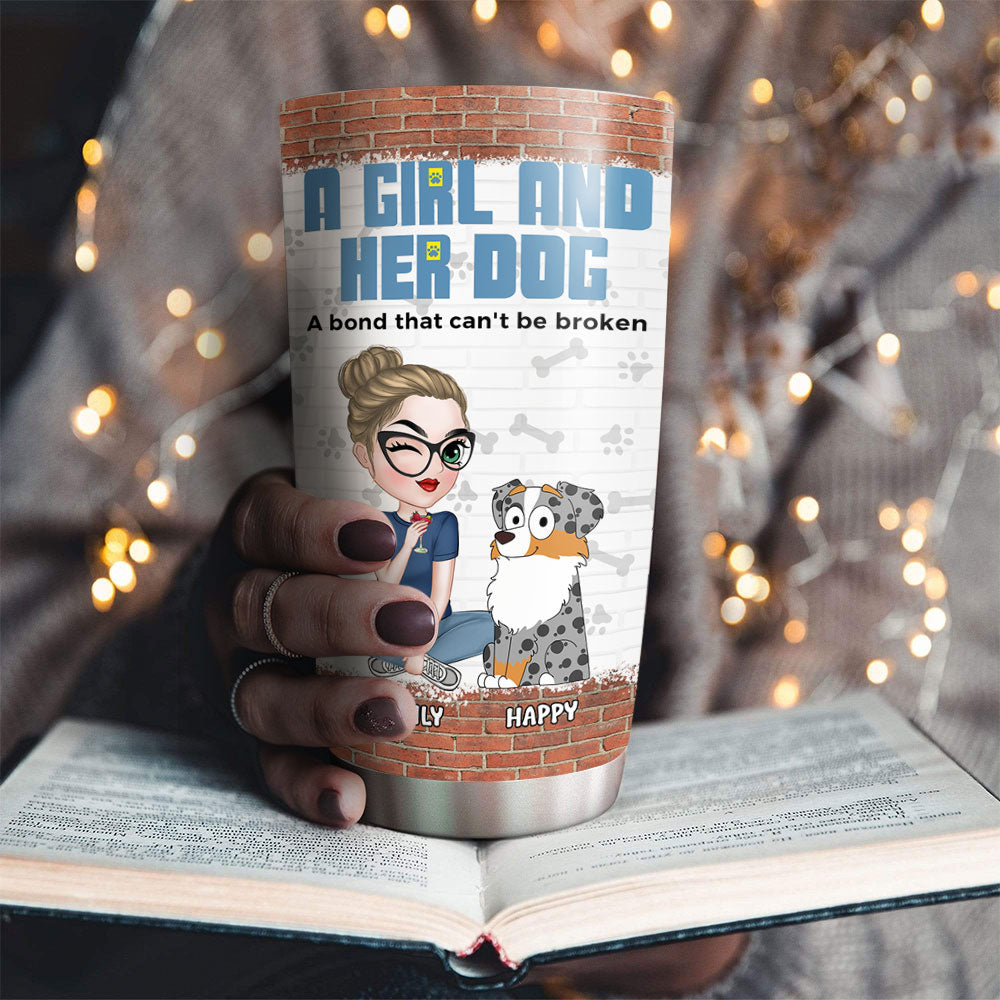 Unbreakable Bond - Personalized Custom Tumbler with Long - Lasting Temperature Retention