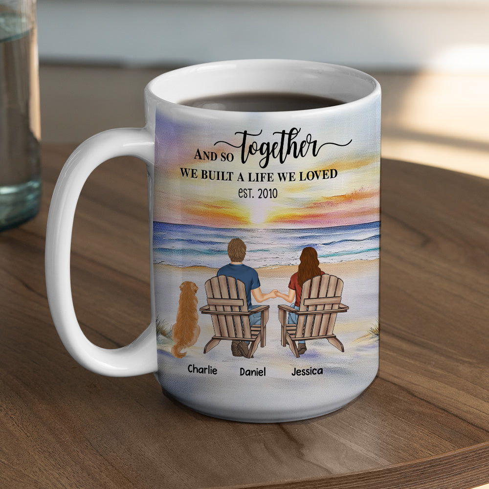Personalized Custom Coffee Mug - A Life You'll Love