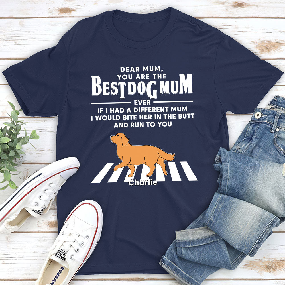 Personalized Unisex 'Dogs Run To You' T-shirt - Ideal Gift for Pet Lovers