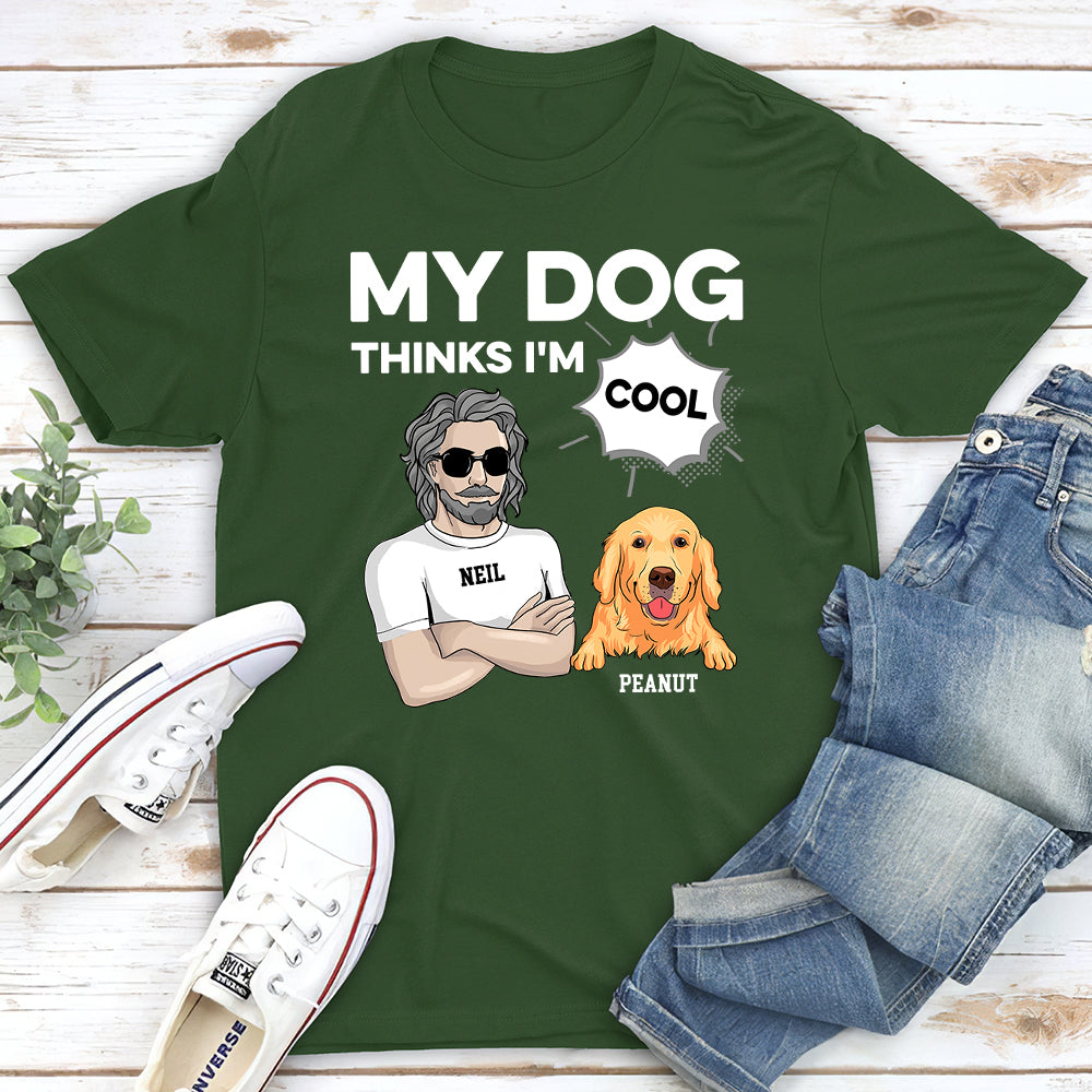 Cool Dog Personalized Unisex Custom T-shirt - Ideal Gift for Pet Lovers