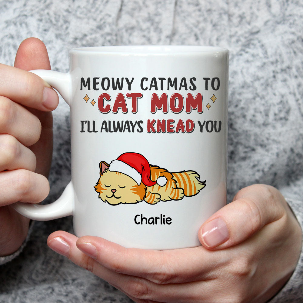 Personalized 'I Will Always Knead You' Custom Coffee Mug - Perfect Gift for Loved Ones