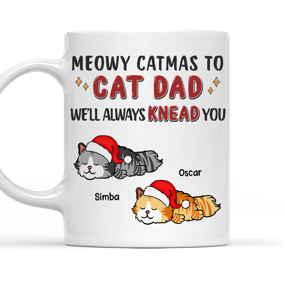 Personalized 'I Will Always Knead You' Custom Coffee Mug - Perfect Gift for Loved Ones