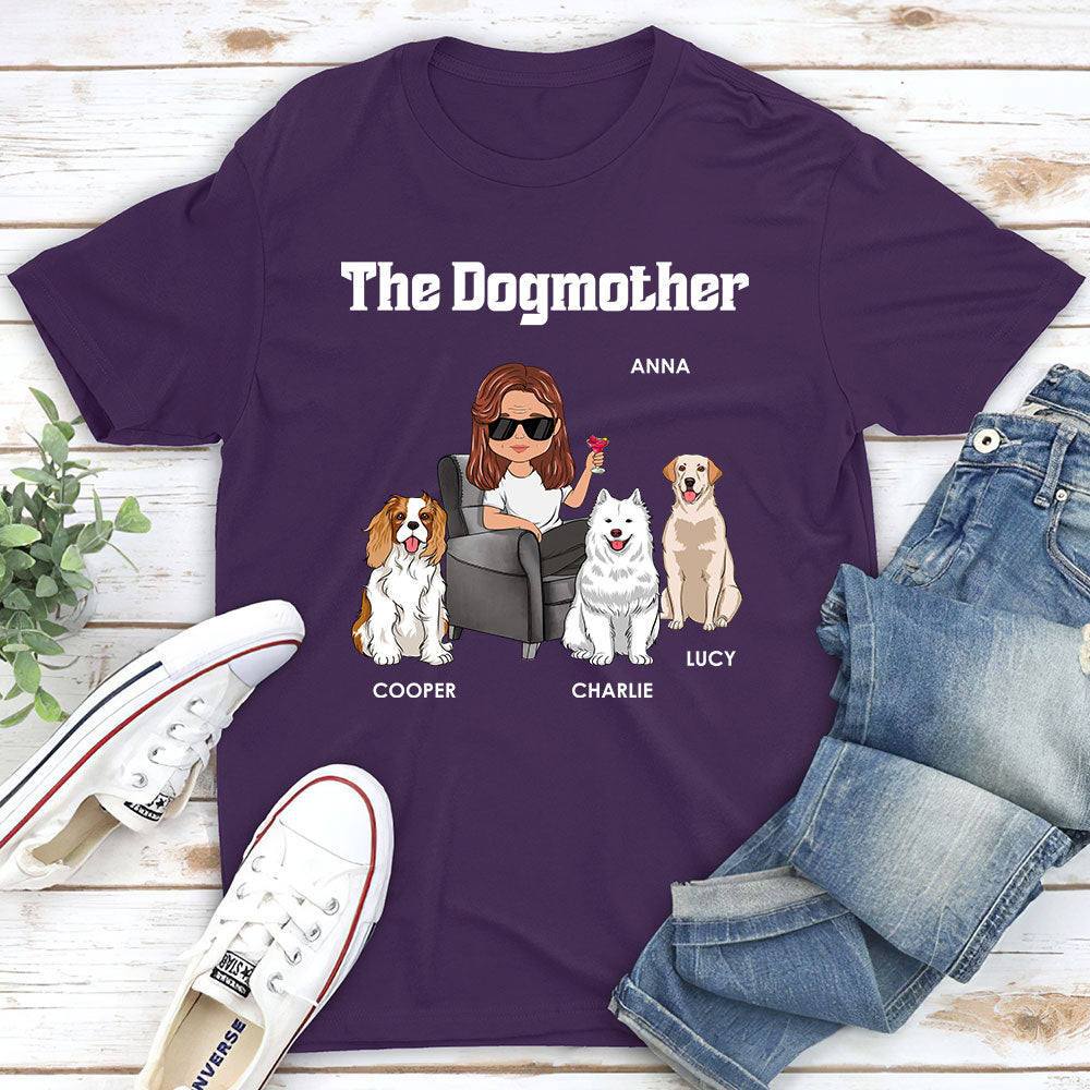 The Dogmother 2 - Customizable Unisex Personalized T - shirt for Pet Lovers