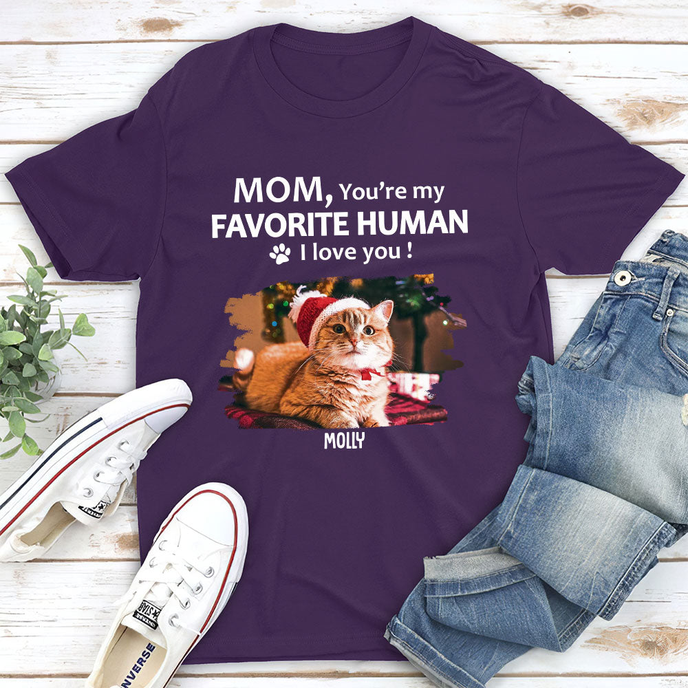 To My Human - Customizable Unisex Personalized T - shirt for Pet Lovers
