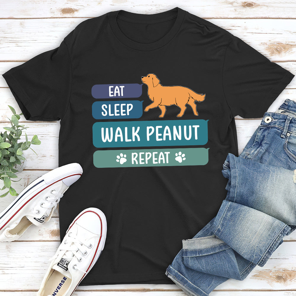 Dog Walker Life - Customizable Unisex Personalized T - shirt for Pet Lovers