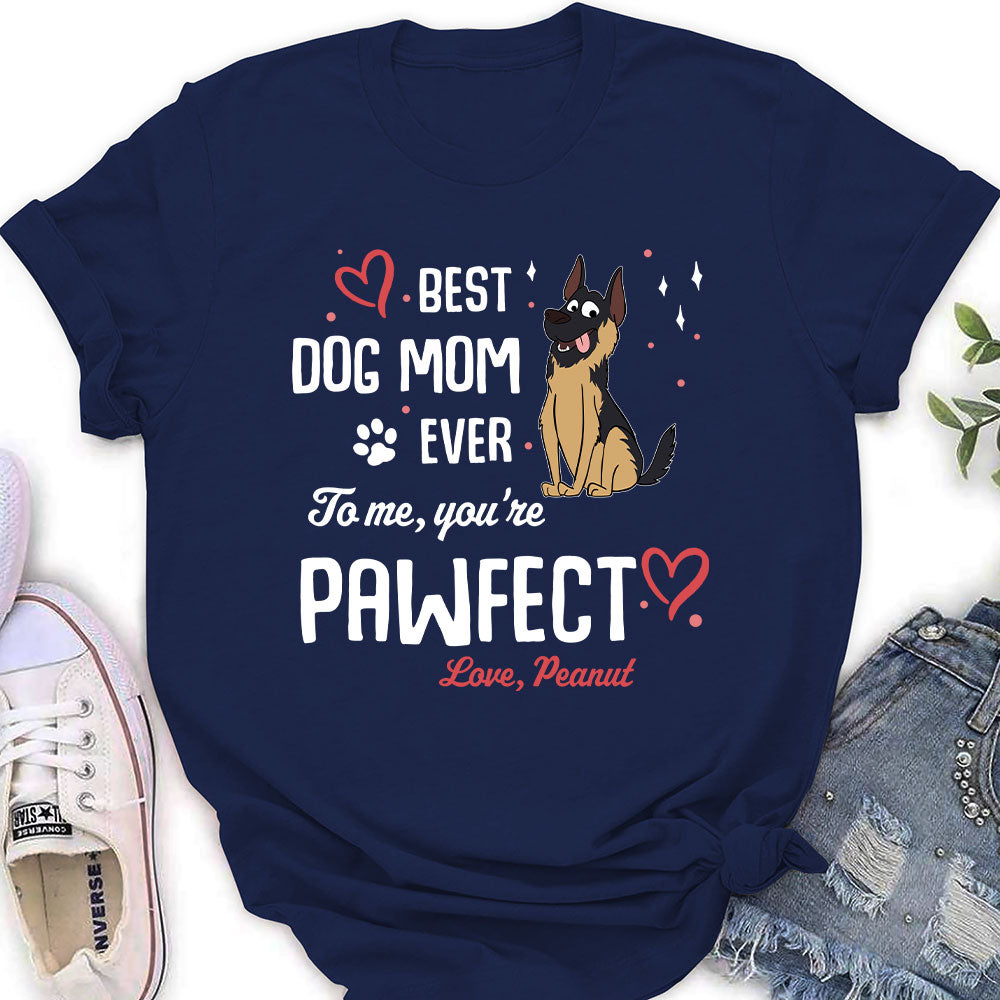 Pawfect Personalized Custom Women's T-shirt for Pet Lovers