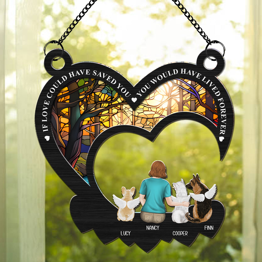 Once By My Side - Personalized Custom Suncatcher for Special Occasions