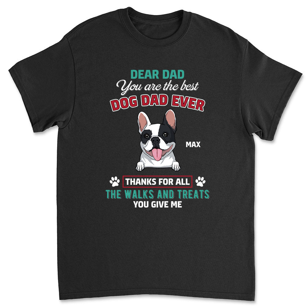 Personalized Custom Premium T-shirt for Pet Lovers' Walks