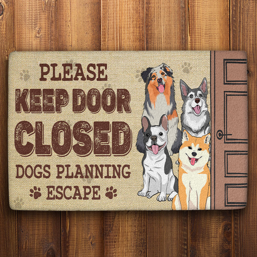 Personalized Dog or Cat Custom Doormat - Ideal for Pet Lovers