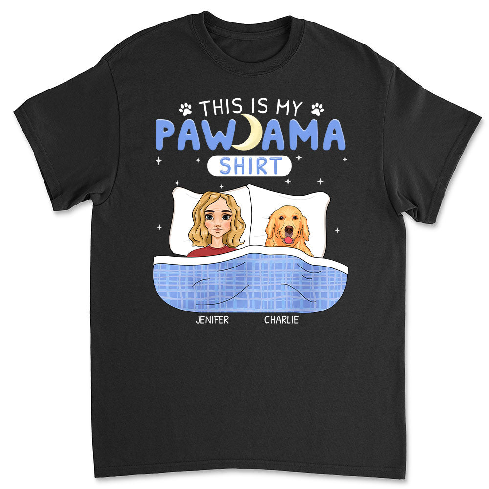 Personalized Custom Unisex Pajama T-shirt - Ideal Gift for Pet Lovers