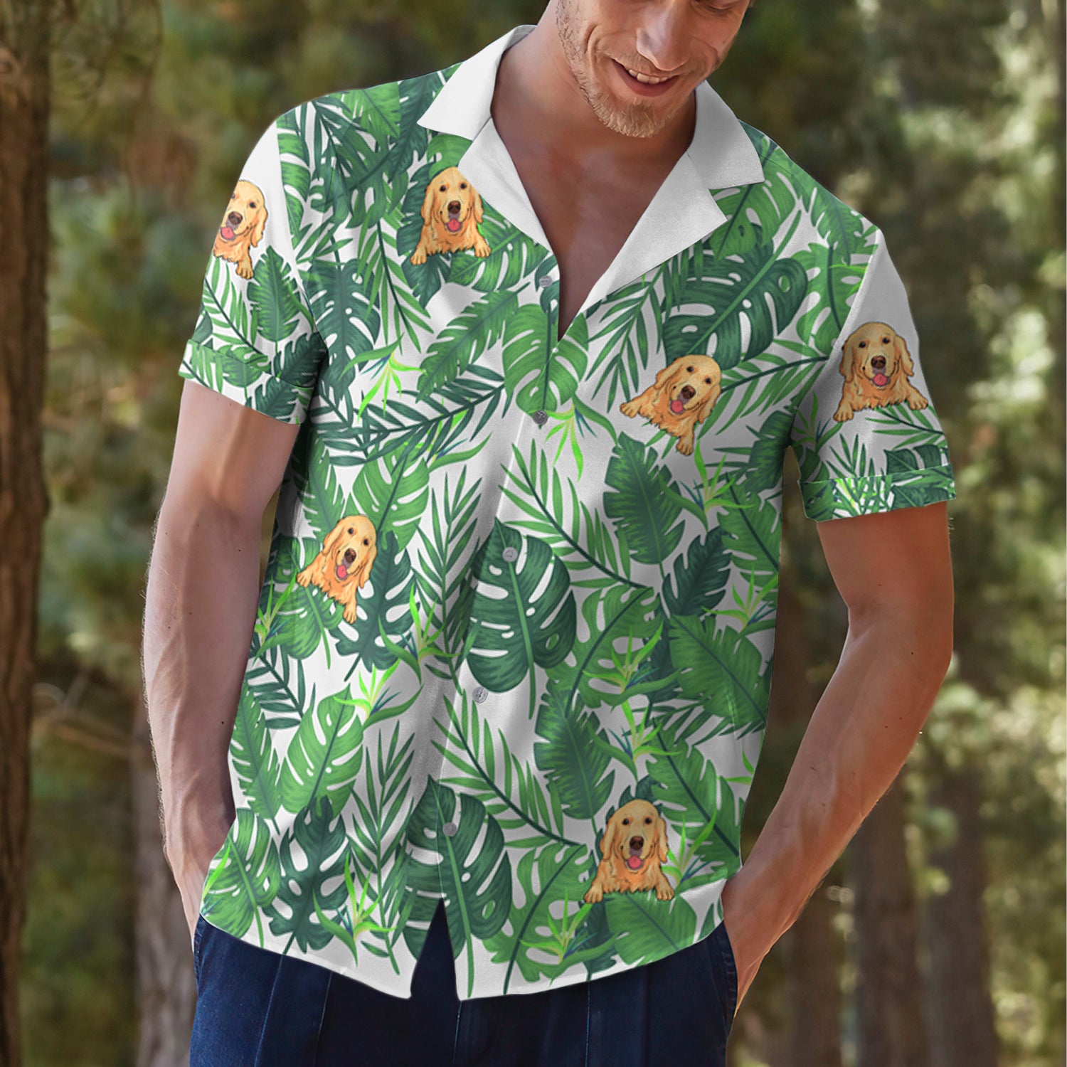 One - of - a - Kind Personalized Hawaiian Shirt for Pet Lovers
