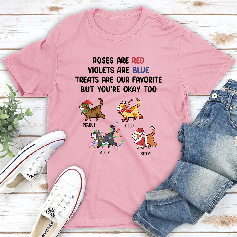 Personalized Unisex 'You Are Okay Too' T - shirt: Ideal Gift for Pet Lovers