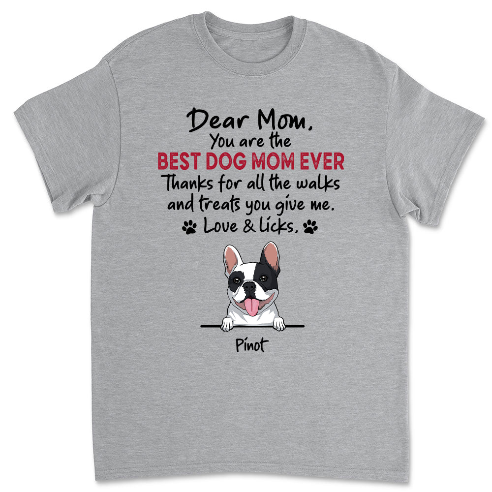 Walks And Treats - Customizable Unisex Personalized Pet Lover T-shirt