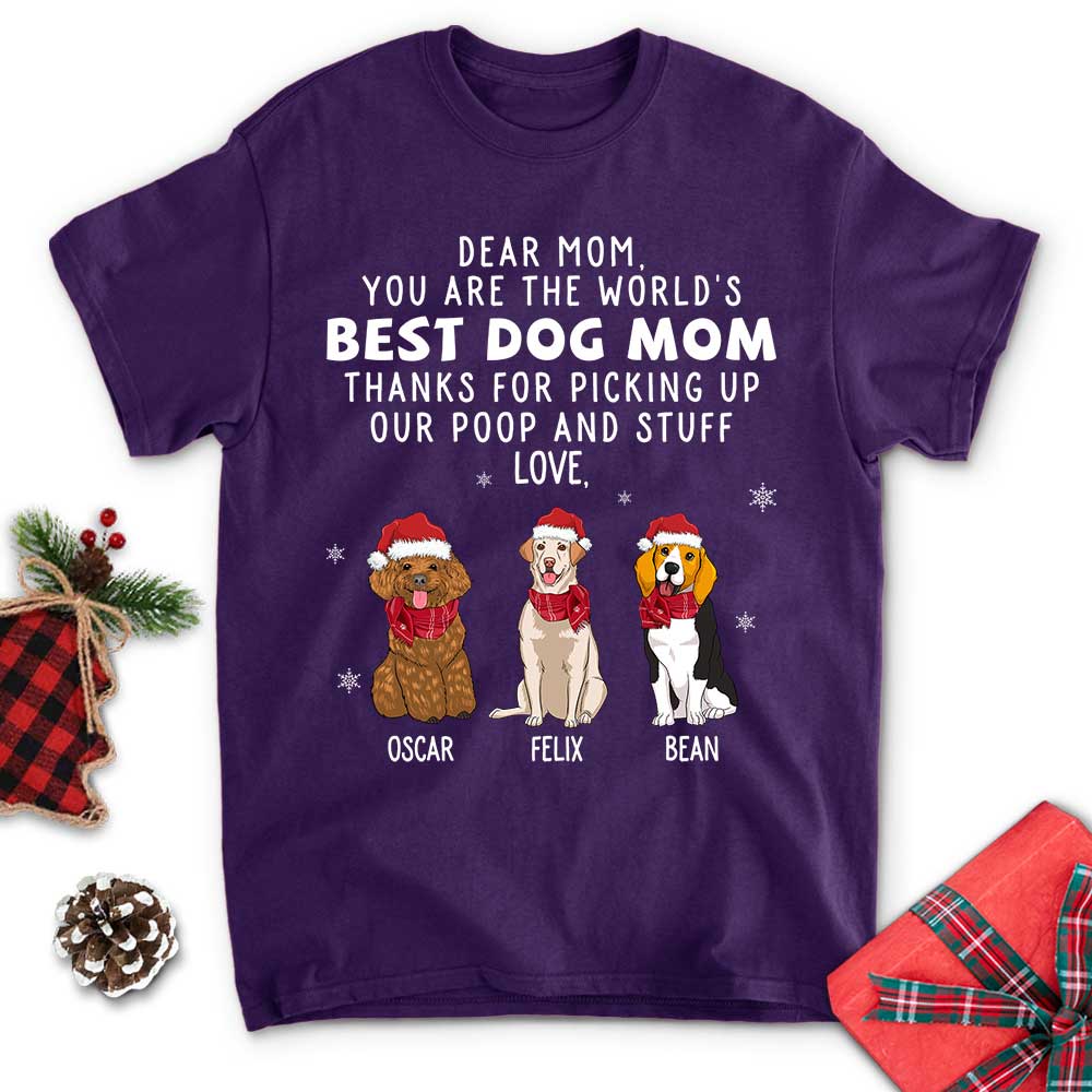 Personalized Thank You Dad/Mom Unisex T-shirt - Ideal Gift for Pet Lovers