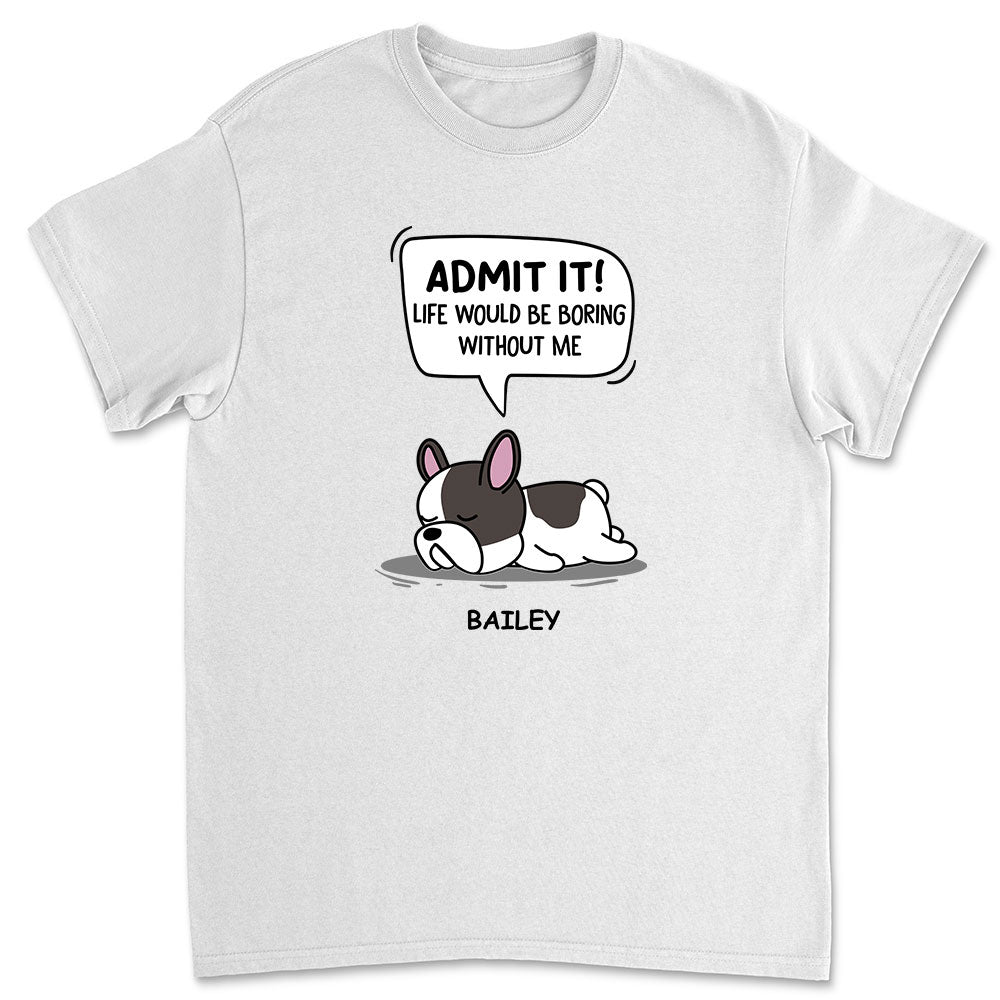 Personalized Unisex Pet Lover T-shirt - Beat Boring Life