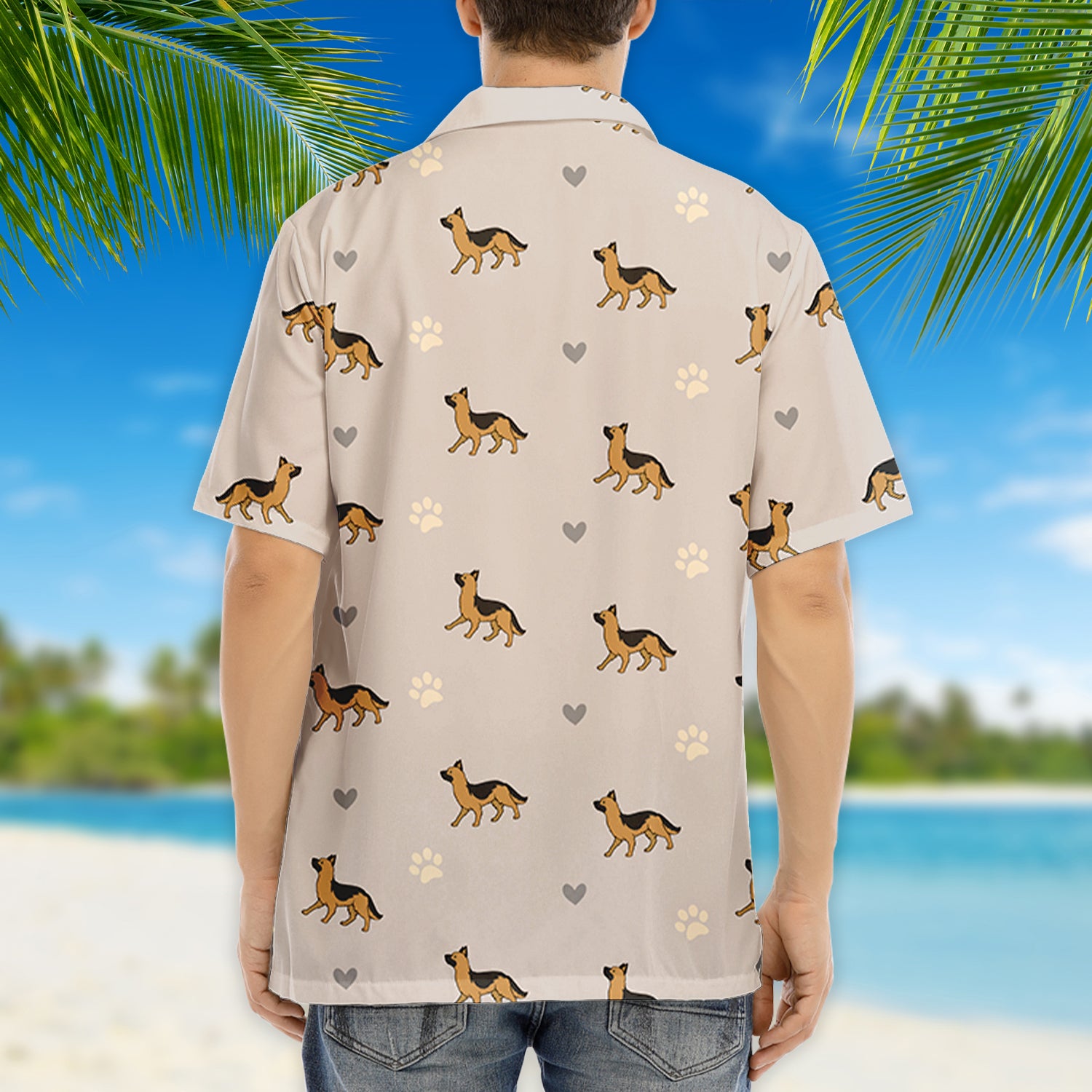 Personalized Dog Walking Hawaiian Shirt - Unique Gift for Pet Lovers