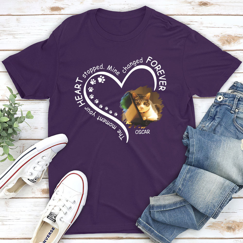 Forever Changed - Personalized Unisex Pet Lover T-shirt