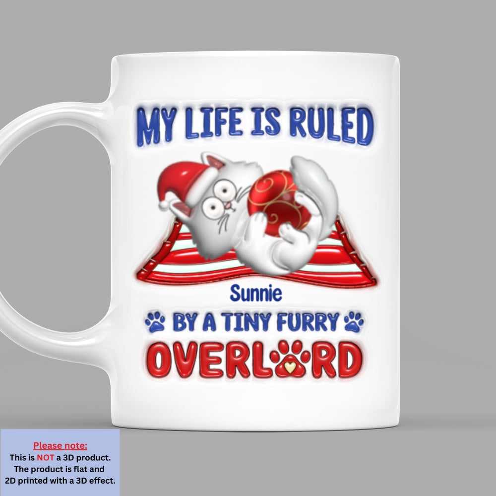 Personalized 3D Inflated Effect Cute Furry Overlords Mug