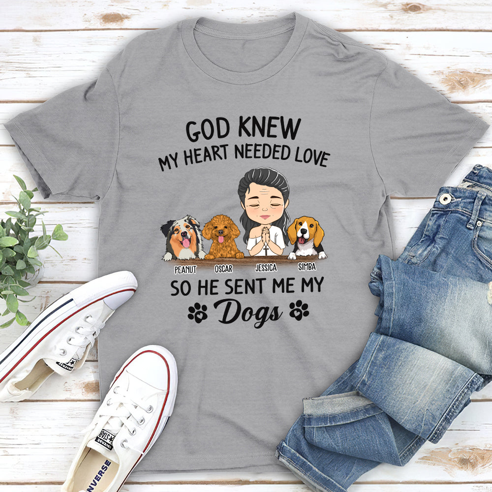 God Knew - Personalized Custom Unisex Pet Lover T-shirt