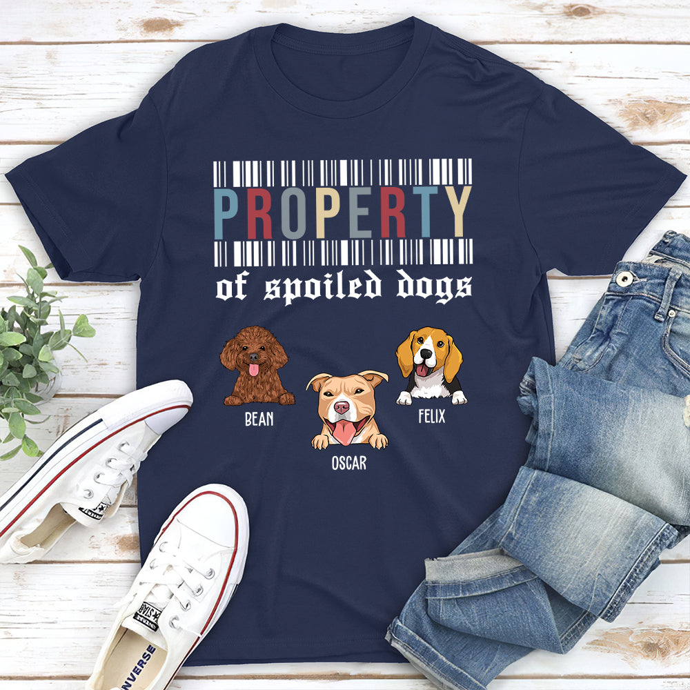 Spoiled Dog's Personalized Unisex T-shirt - Ideal Gift for Pet Lovers