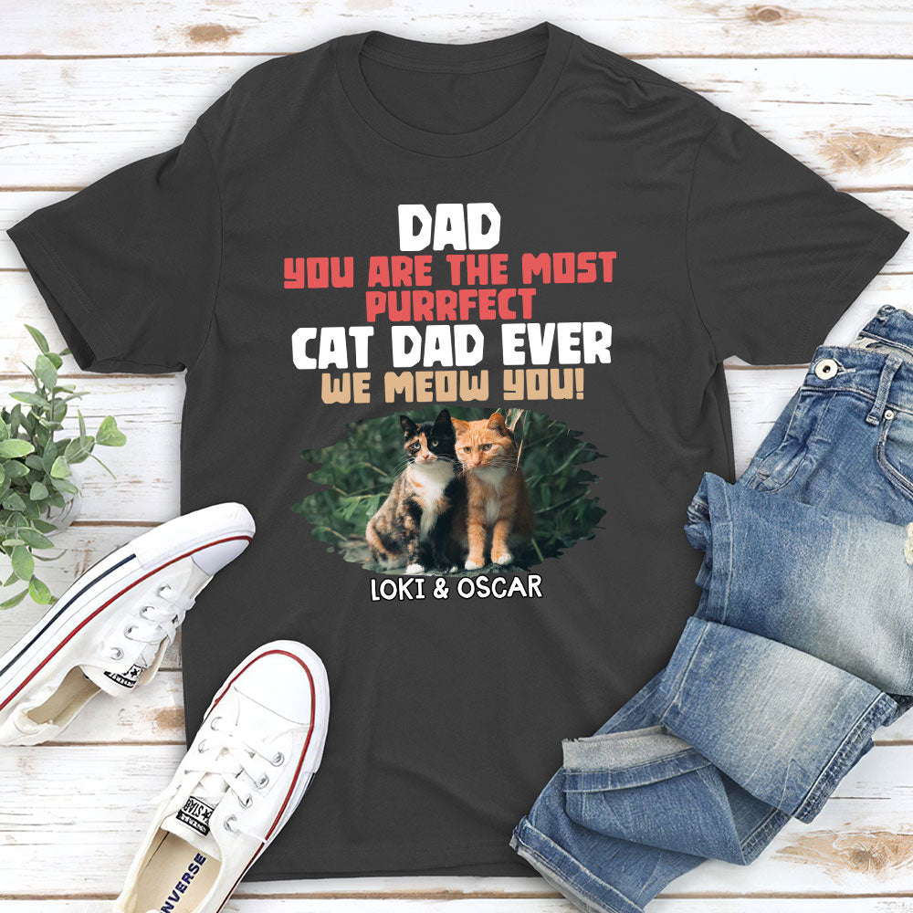 Purrfect Personalized Unisex Custom T-shirt for Pet Lovers