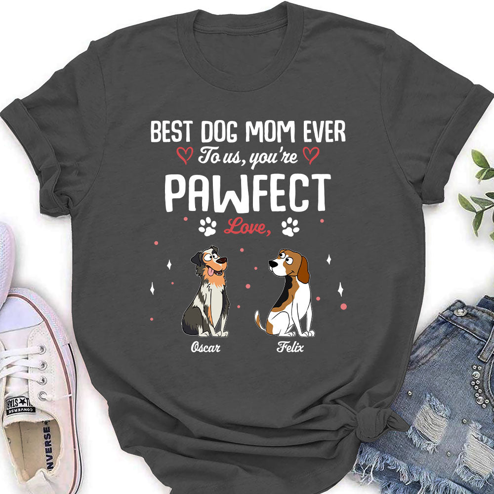 Pawfect Personalized Custom Women's T-shirt for Pet Lovers