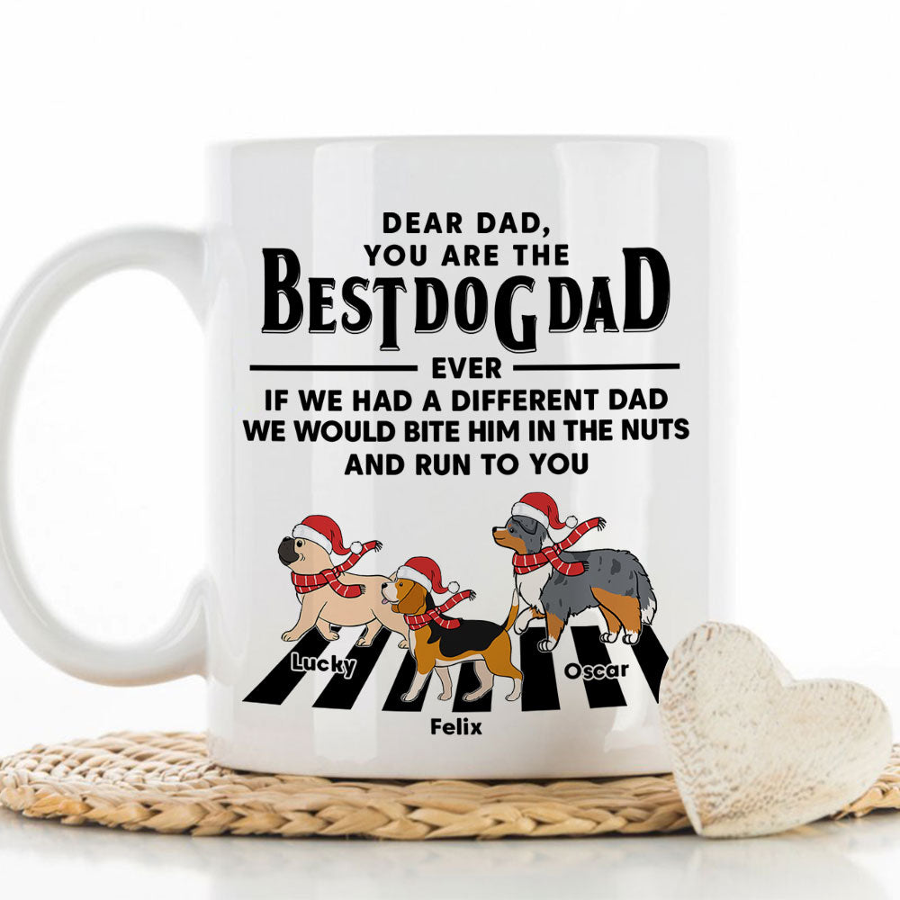 Run To You Christmas - Customizable Personalized Coffee Mug for Pet Lovers