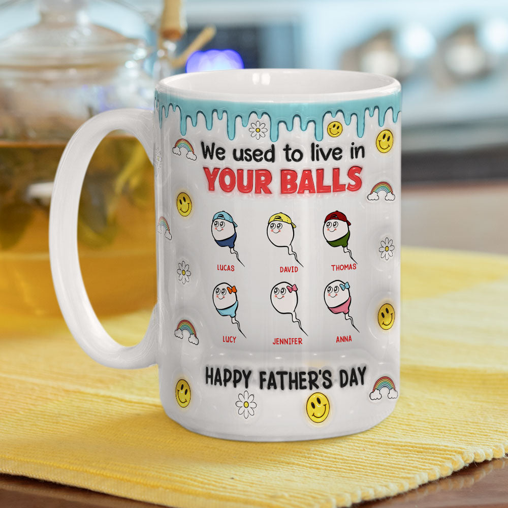 Personalized 3D Inflated Effect Ceramic Mug - A Unique Gift for Loved Ones