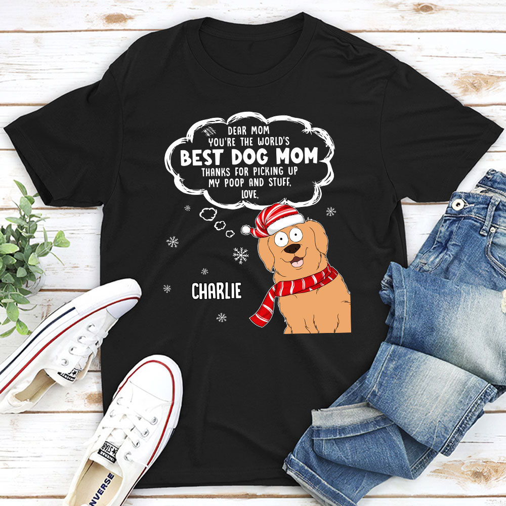 Customizable Grateful Dog Mom Unisex T-shirt - Ideal Gift for Pet Lovers
