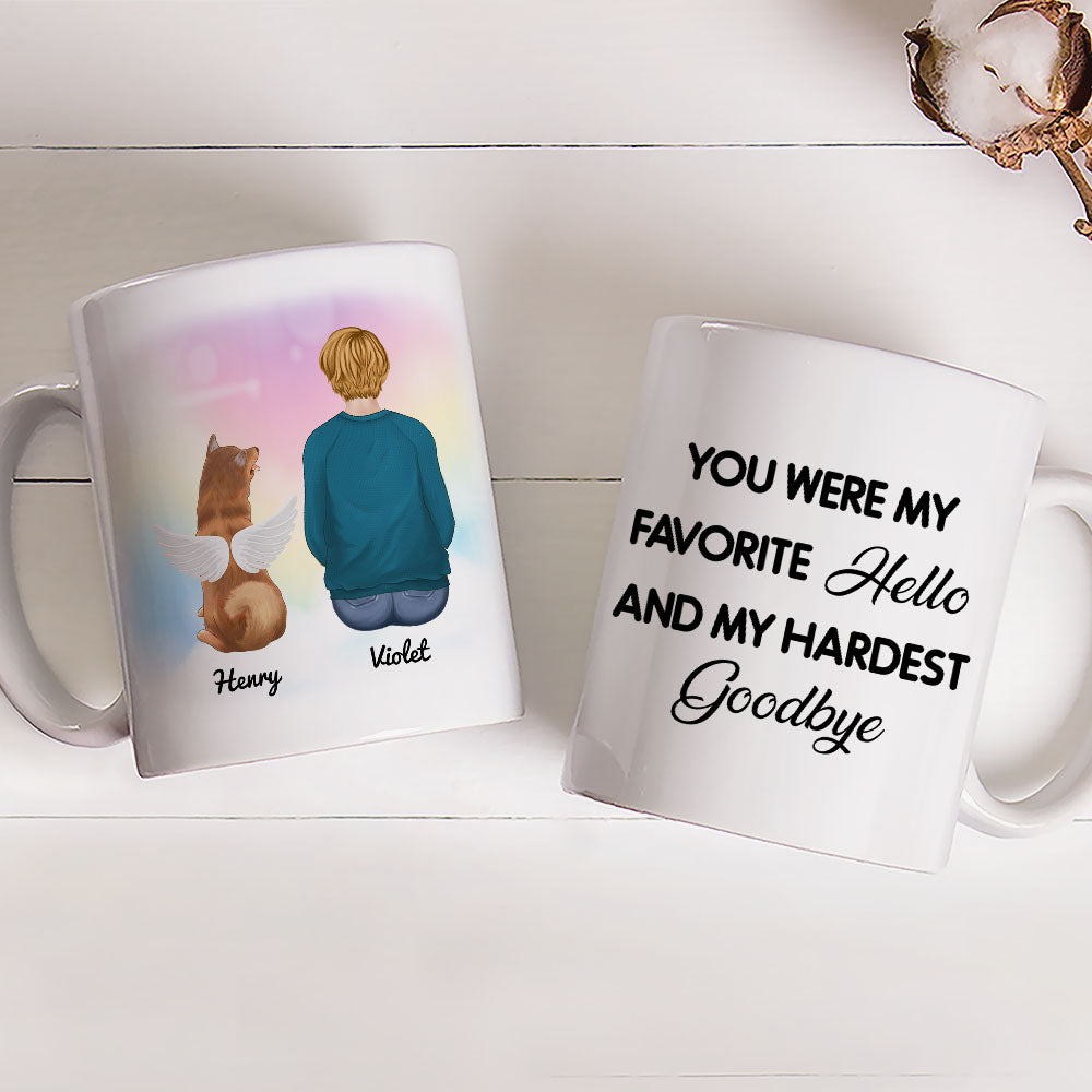 Personalized Custom Coffee Mug: A Tribute to Your Favorite Pets and Hard Goodbyes